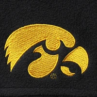 Men's Columbia Black Iowa Hawkeyes Big & Tall Flanker III Fleece Full-Zip Jacket