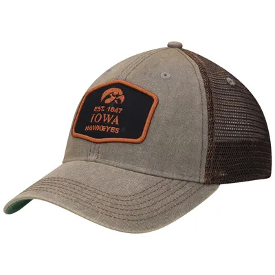 Iowa Hawkeyes Legacy Practice Old Favorite Trucker Snapback Hat - Gray