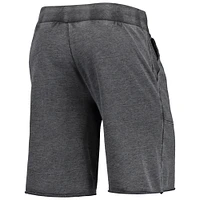 Men's Heathered Black Alternative Apparel Iowa Hawkeyes Victory Lounge Shorts