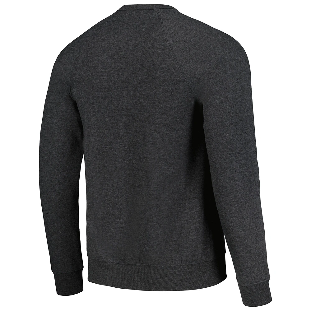 Sweat-shirt à col rond tri-mélangé pour hommes Homefield Heather Charcoal Iowa Hawkeyes