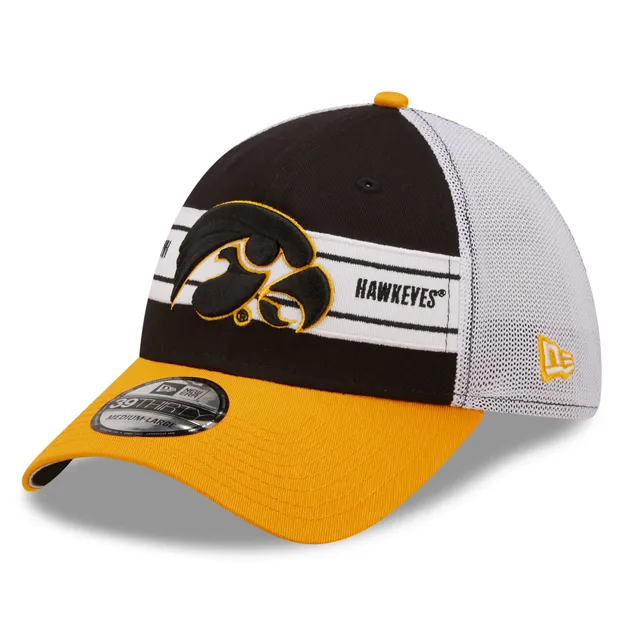 Men's New Era Black/Gold Pittsburgh Steelers Team Banded 39THIRTY Flex Hat