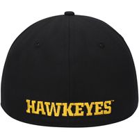 Men's New Era Black Iowa Hawkeyes Logo Basic 59FIFTY Fitted Hat