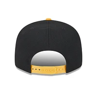 Men's New Era Black Iowa Hawkeyes Two-Tone 9FIFTY Snapback Hat