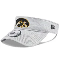 Iowa Hawkeyes New Era Logo Adjustable Visor - Gray