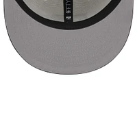 Men's New Era White/Black Iowa Hawkeyes Two-Tone Layer 9FIFTY Snapback Hat