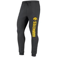 Men's Nike Anthracite Iowa Hawkeyes Primary Logo Club Fleece Joggers