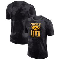 Men's Nike Anthracite Iowa Hawkeyes Team Stack T-Shirt