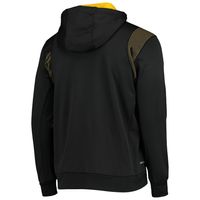 Men's Nike Black Iowa Hawkeyes 2021 Team Sideline Performance Pullover Hoodie