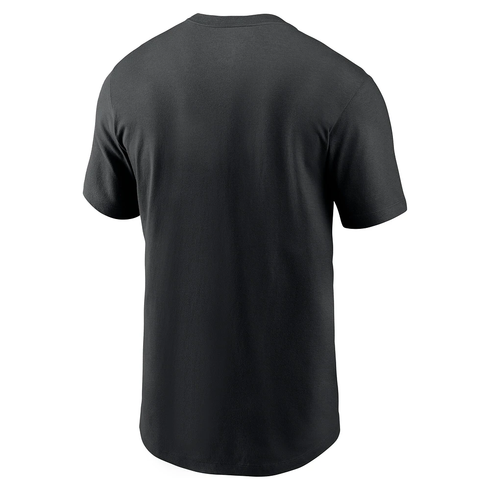 Men's Nike Black Iowa Hawkeyes 2025 Sideline Mantra Performance T-Shirt