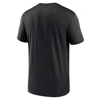 Men's Nike Black Iowa Hawkeyes 2025 Sideline Small Logo Legend Performance T-Shirt