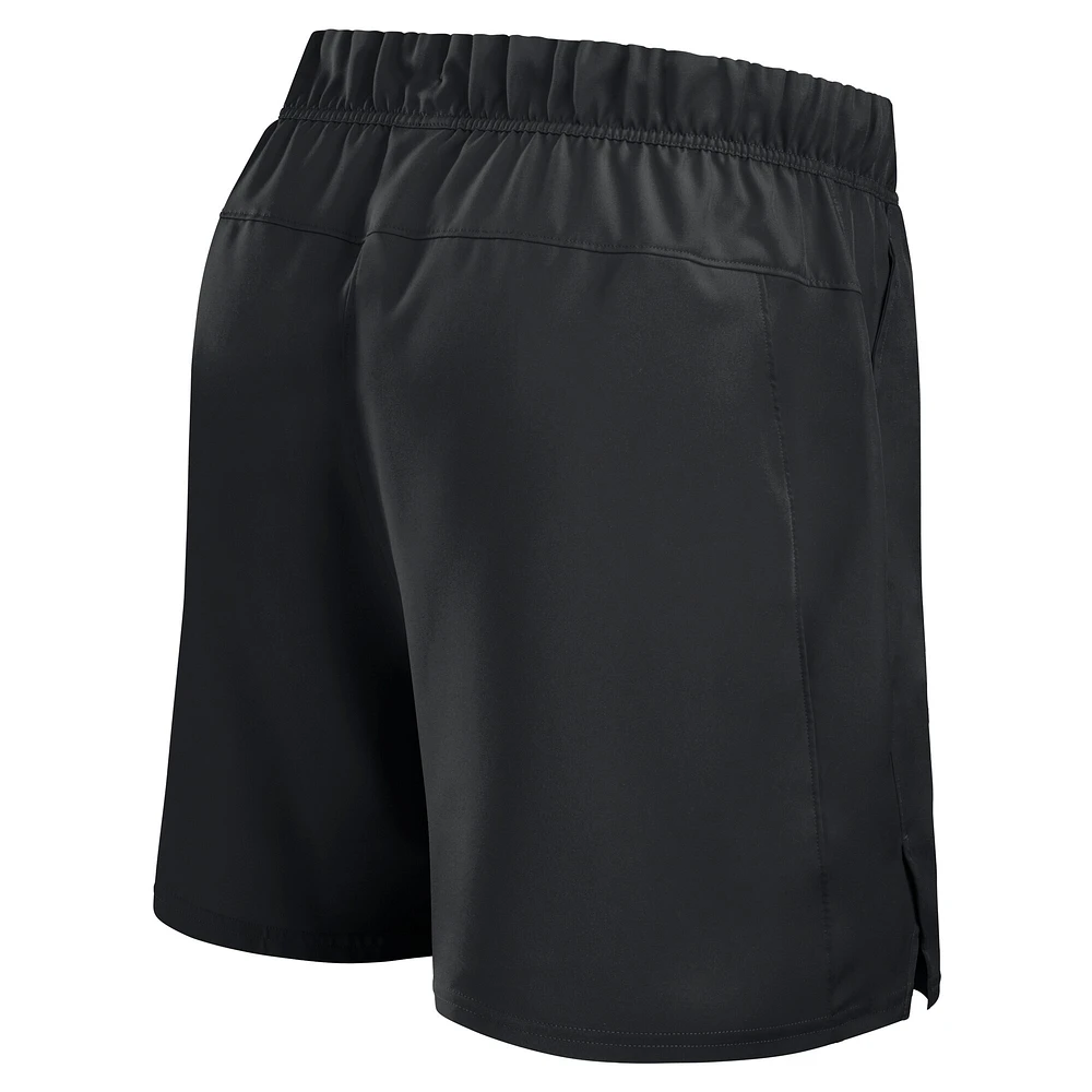 Short Nike noir Iowa Hawkeyes Primetime Woven Victory Performance pour homme