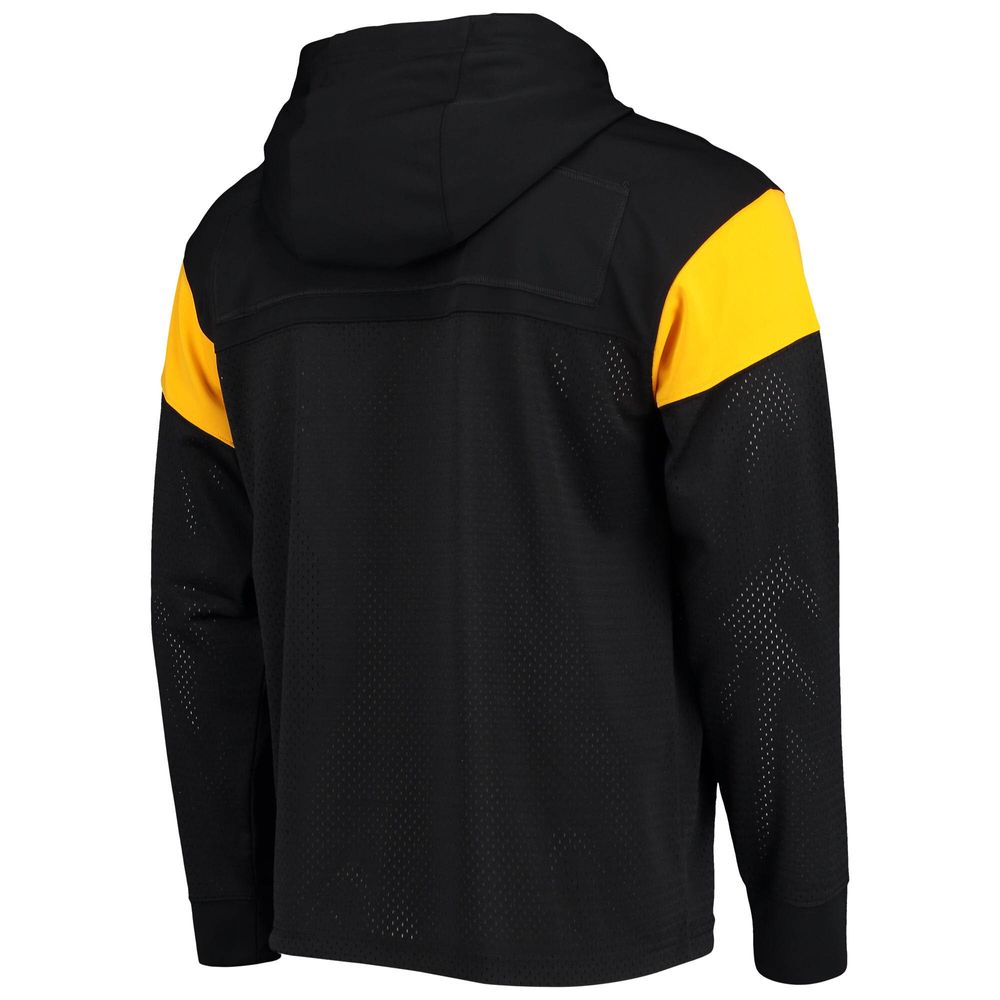 Men's Nike Black Iowa Hawkeyes Sideline Jersey Pullover Hoodie