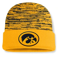 Men's Nike Gold/Black Iowa Hawkeyes Primetime Terra Cuffed Knit Hat