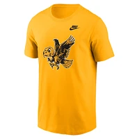 Men's Nike Gold Iowa Hawkeyes Legacy Alternate Logo T-Shirt