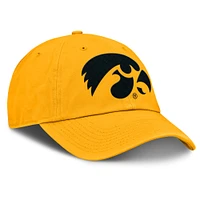 Casquette ajustable Nike Gold Iowa Hawkeyes Primetime Club pour homme