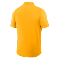 Polo Nike Gold Iowa Hawkeyes Primetime Victory pour homme avec logo principal