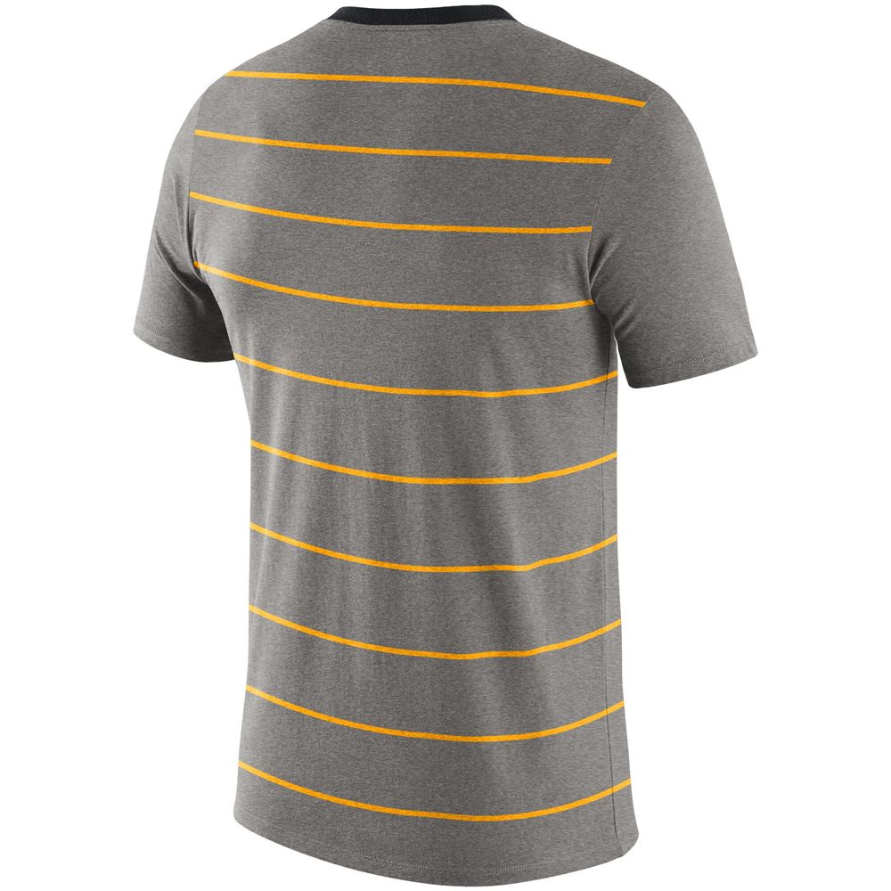 Men's Nike Heathered Gray Iowa Hawkeyes Inspired Tri-Blend T-Shirt