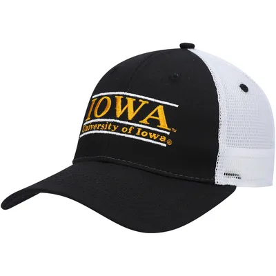 Iowa Hawkeyes The Game Garment Washed Twill Trucker Snapback Hat - Black