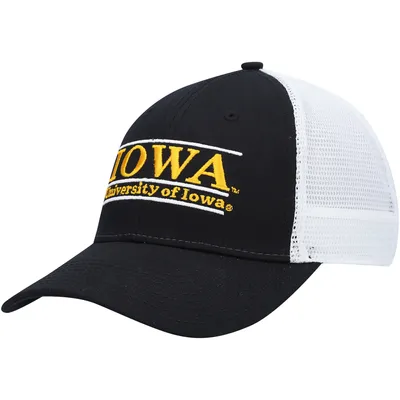 Iowa Hawkeyes The Game Washed Twill Trucker Snapback Hat - Black