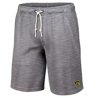 Short tri-mélange Tommy Bahama gris Iowa Hawkeyes Tobago Bay pour hommes