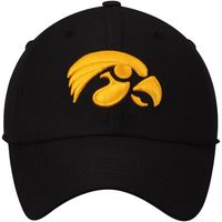 Men's Top of the World Black Iowa Hawkeyes Primary Logo Staple Adjustable Hat