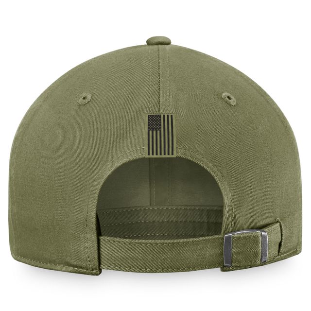 Casquette réglable pour homme Top of the World Olive Iowa Hawkeyes OHT Military Appreciation Unit