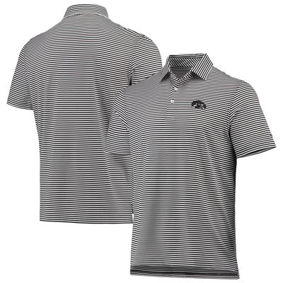 Men's Vineyard Vines Gray Alabama Crimson Tide Winstead Stripe Sankaty  Performance Polo