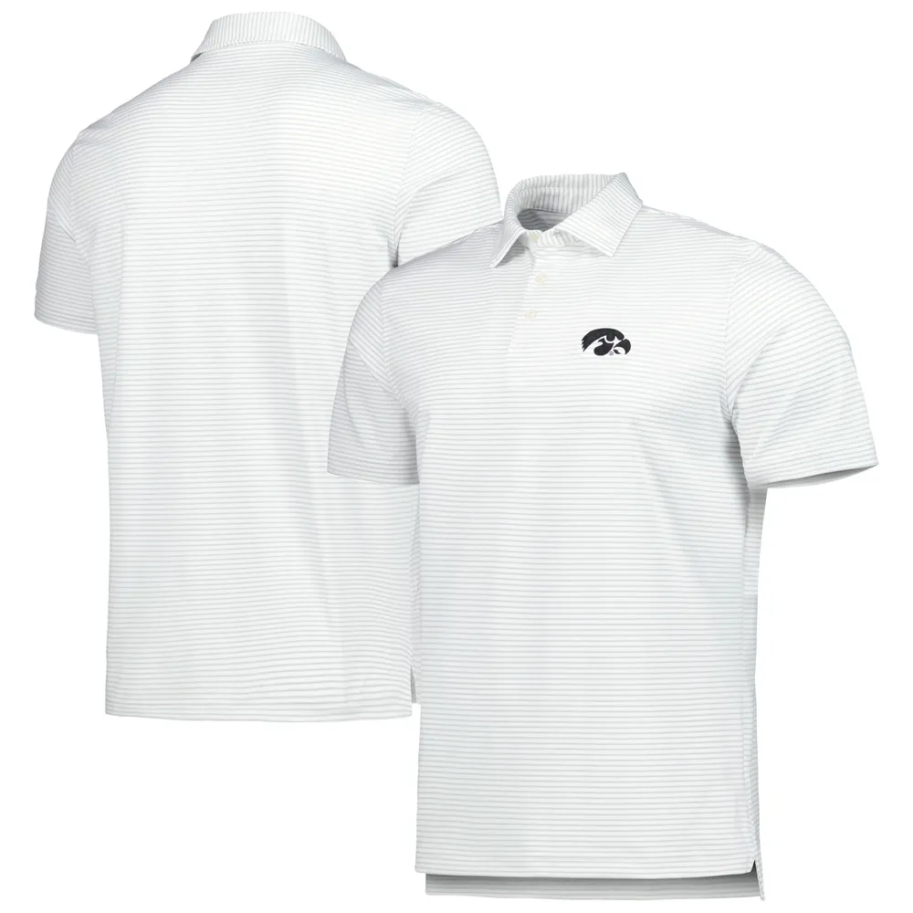 Lids Iowa Hawkeyes Vineyard Vines Bradley Stripe Sankaty Polo - White