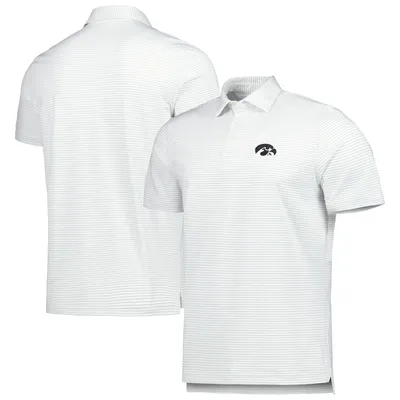 Polo Sankaty Vineyard Vines blanc Iowa Hawkeyes Bradley Stripe pour homme