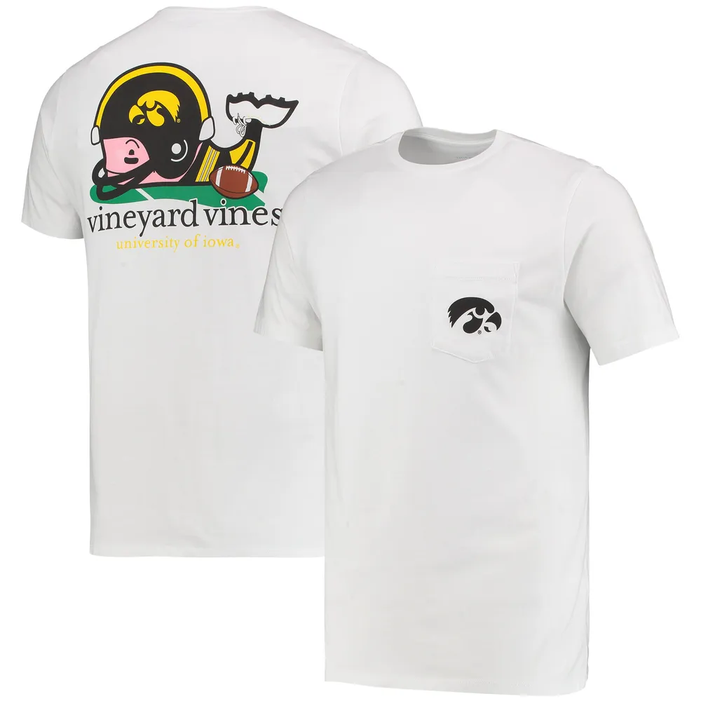 Lids Iowa Hawkeyes Vineyard Vines Football Whale T-Shirt - White