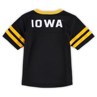 Preschool Black/Gold Iowa Hawkeyes Red Zone Jersey & Pants Set