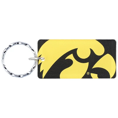 Porte-clés méga en acrylique Stockdale Iowa Hawkeyes