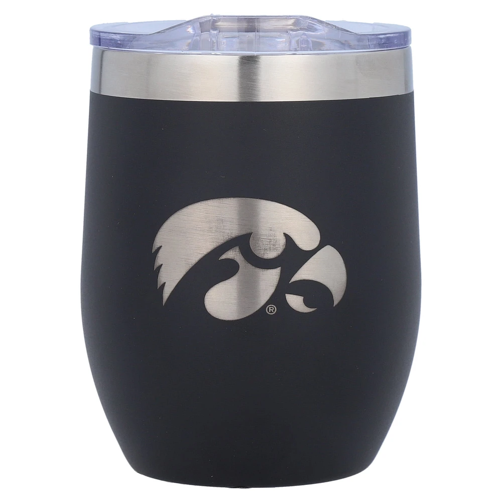 The Memory Company Iowa Hawkeyes 16oz. Gobelet sans pied en acier inoxydable