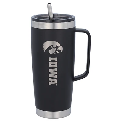 The Memory Company Iowa Hawkeyes 26oz. Gobelet Team Color Roadie avec poignée