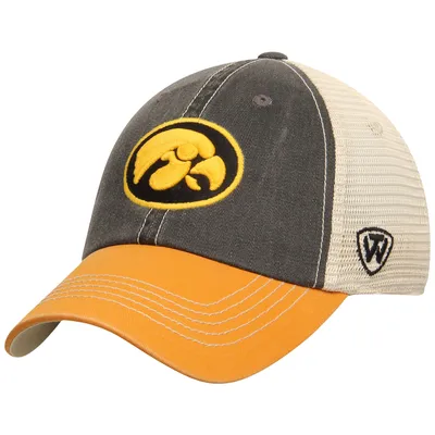 Iowa Hawkeyes Top of the World Offroad Trucker Adjustable Hat - Black