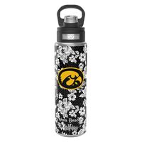 Vera Bradley x Tervis Iowa Hawkeyes 24oz. Wide Mouth Bottle with Deluxe Lid