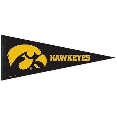 Fanion Premium WinCraft Iowa Hawkeyes 12" x 30" avec logo d'équipe