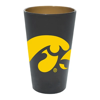 WinCraft Iowa Hawkeyes 16oz. Verre à pinte en silicone couleur équipe