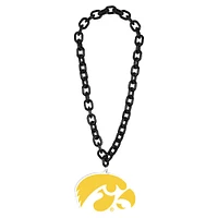 WinCraft Iowa Hawkeyes Collier avec logo à grande chaîne