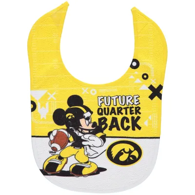 WinCraft Iowa Hawkeyes Disney Mickey All Pro Bavoir pour bébé