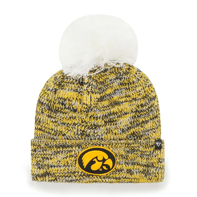 Lids Pittsburgh Steelers Fanatics Branded Women's Iconic Cuffed Knit Hat  with Pom - Black