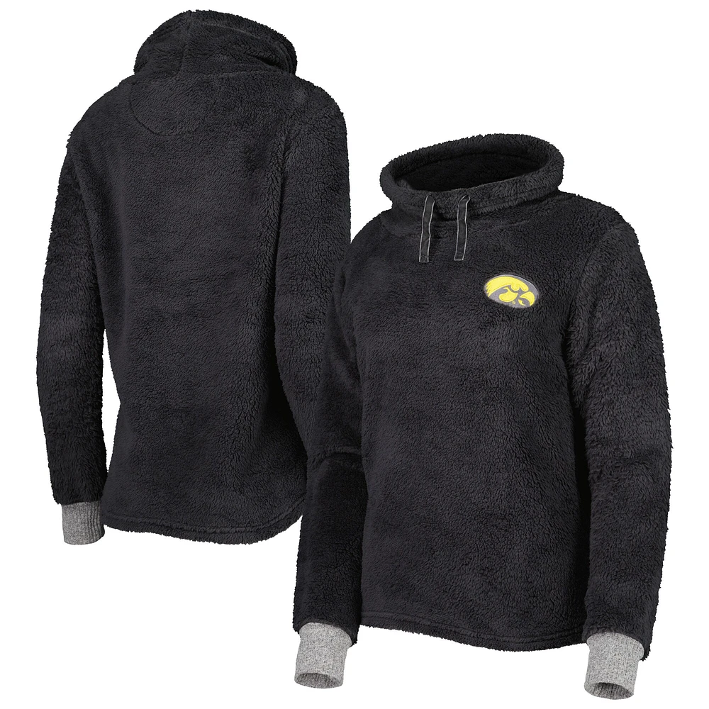 Iowa Hawkeyes Womens Cozy Tunic Hoodie - Grey