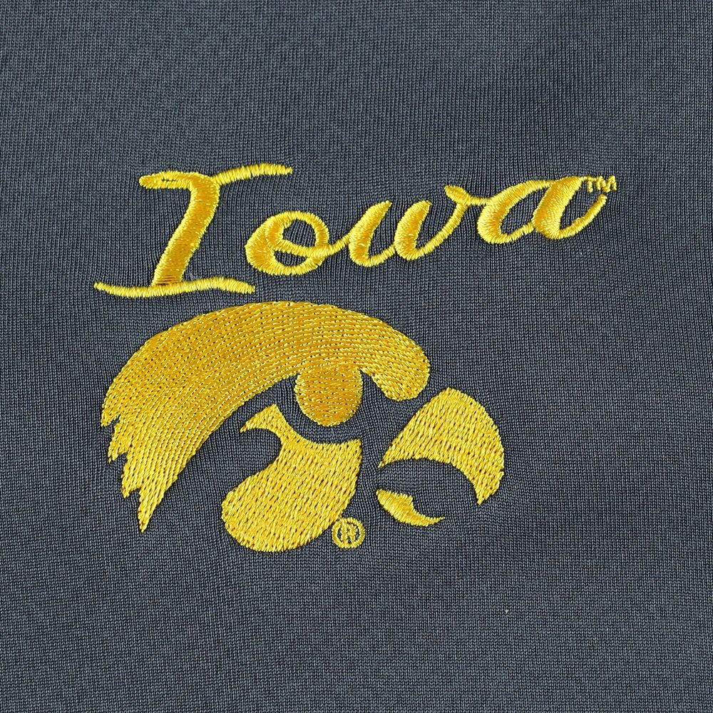 Women's Concepts Sport Charcoal Iowa Hawkeyes Upbeat Sherpa Leggings