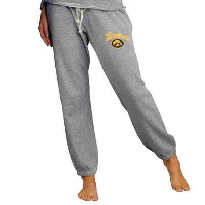 Iowa Hawkeyes Concepts Sport Women's Mainstream Knit Jogger Pants - Gray