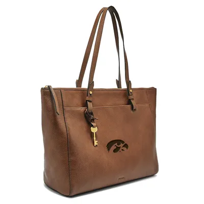 Iowa Hawkeyes Fossil Women's Leather Rachel Tote