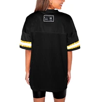 Women's Gameday Couture Black Iowa Hawkeyes Until Kickoff Rhinestone Fashion T-Shirt