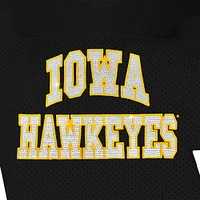 Women's Gameday Couture Black Iowa Hawkeyes Until Kickoff Rhinestone Fashion T-Shirt