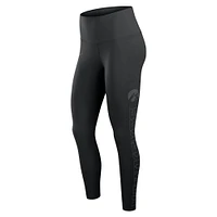 Legging Nike Zenvy Performance pour femme Iowa Hawkeyes noir
