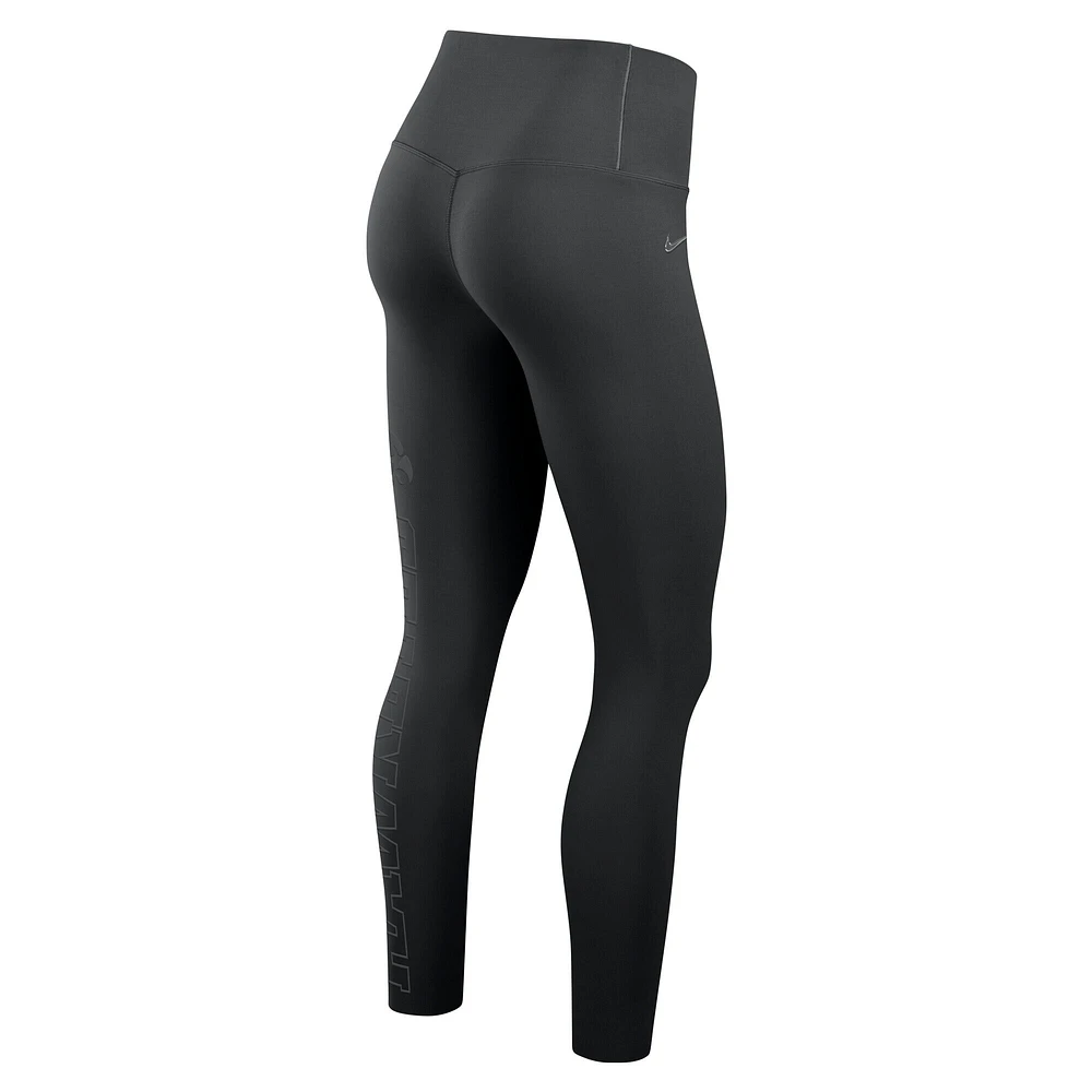 Legging Nike Zenvy Performance pour femme Iowa Hawkeyes noir