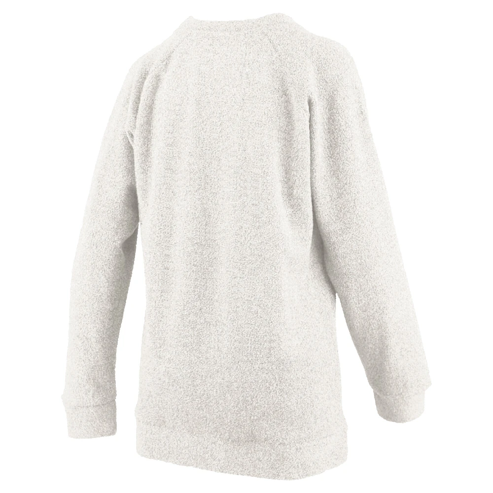 Sweat-shirt confortable en tissu éponge Cairo pour femme, grande taille, avec imprimé Oatmeal Iowa Hawkeyes de Pressbox